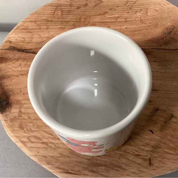 🟡 Vintage - Ceramic Crafted Baby Bear - Pink & Blue Container - Dated 1988 - Picture 6 of 10